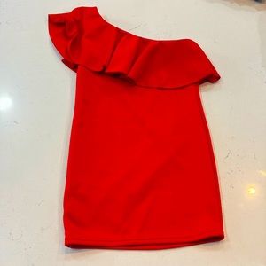 Over the shoulder dress girls 9y